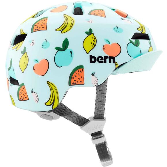NEW Bern Nino 2.0 Kids Medium Matte Fun Fruit Bike Helmet Colorful Fun Design - Picture 5 of 12